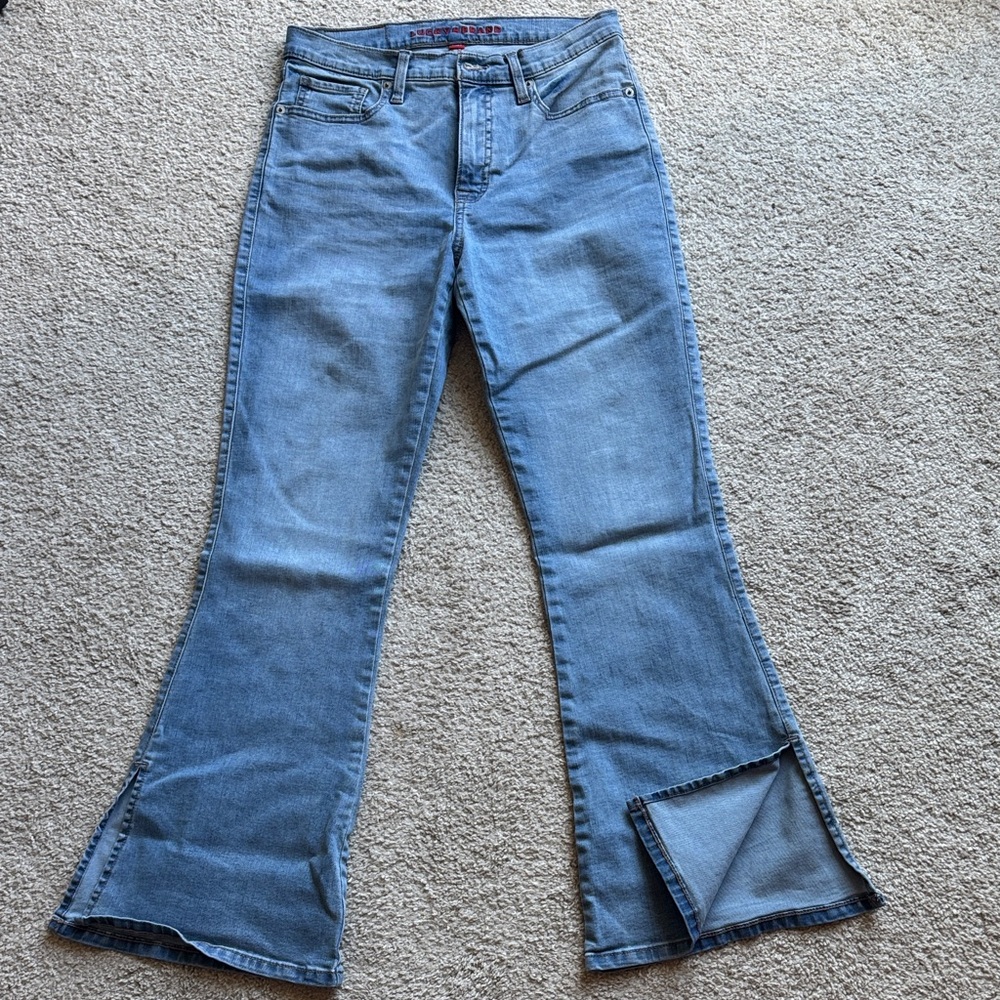 Lucky Brand Light Blue Flare Jeans
